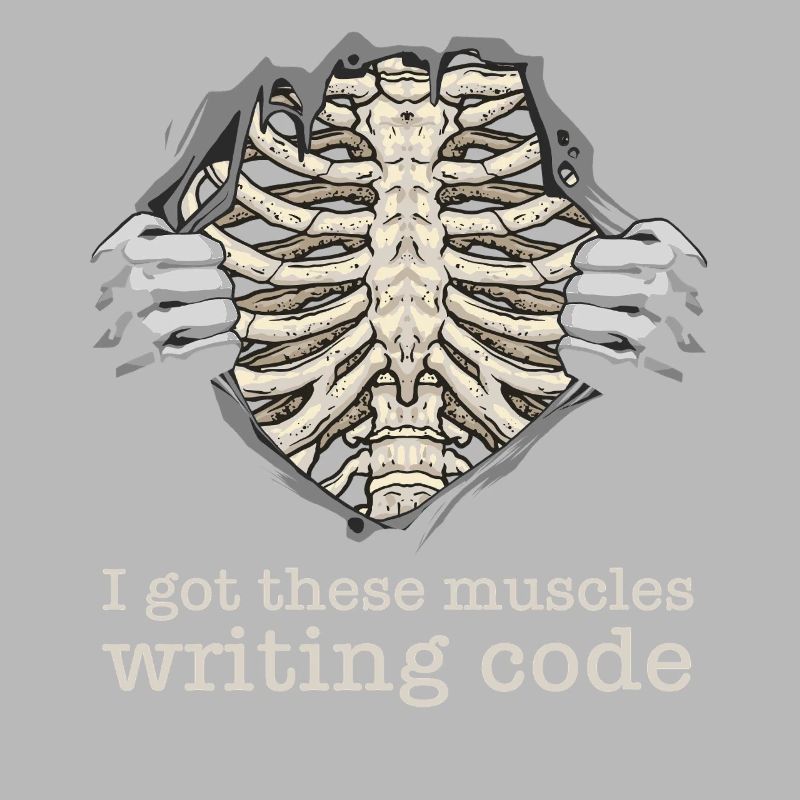 I Got These Muscles Writing Code for Nerd Geek