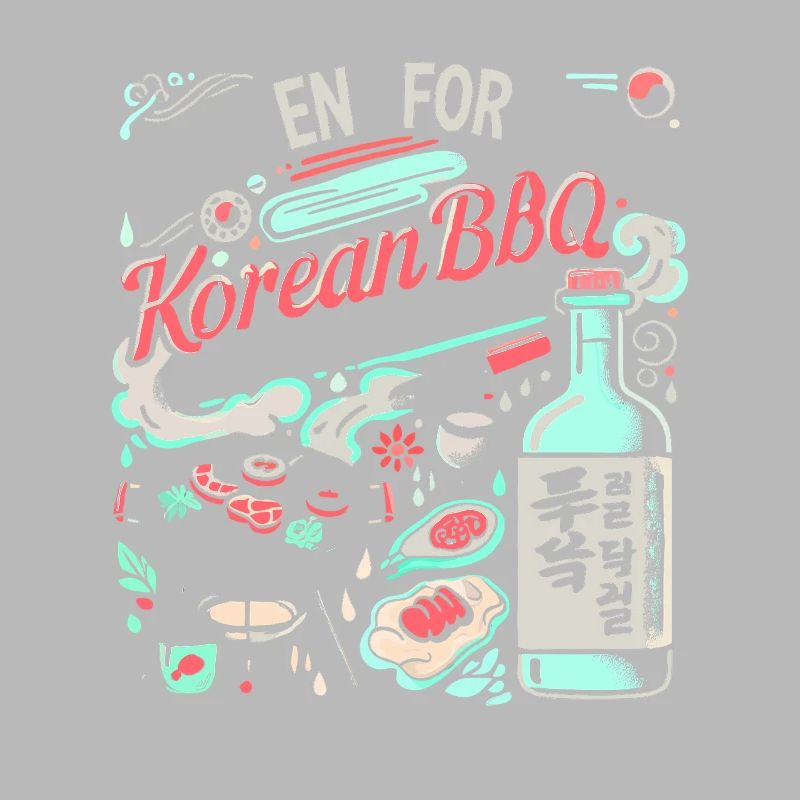 Wochenendvorhersage Koreanisches BBQ mit einer