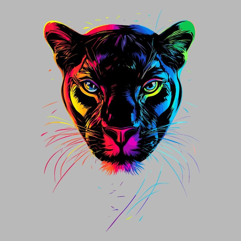 Panthère Léopard Grand Chat Mignon Gros Chat Panter