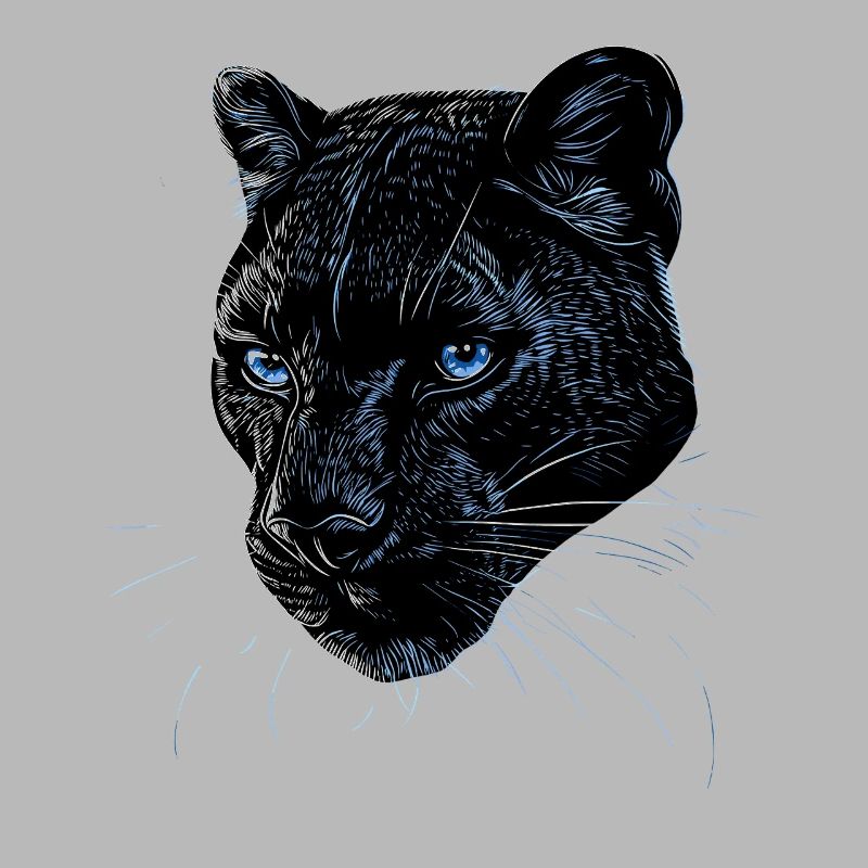 Panthère Léopard Grand Chat Mignon Gros Chat Panter