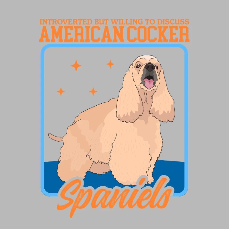 Cocker américain Spaniel cadeau