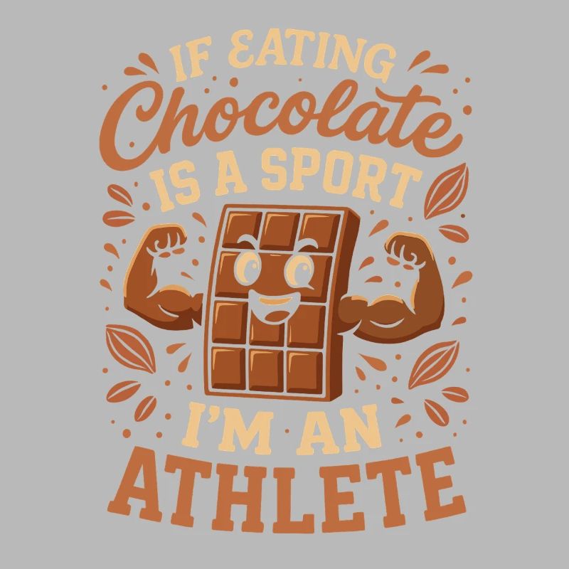 Wenn Schokolade essen ein Sport ist, bin ich ein