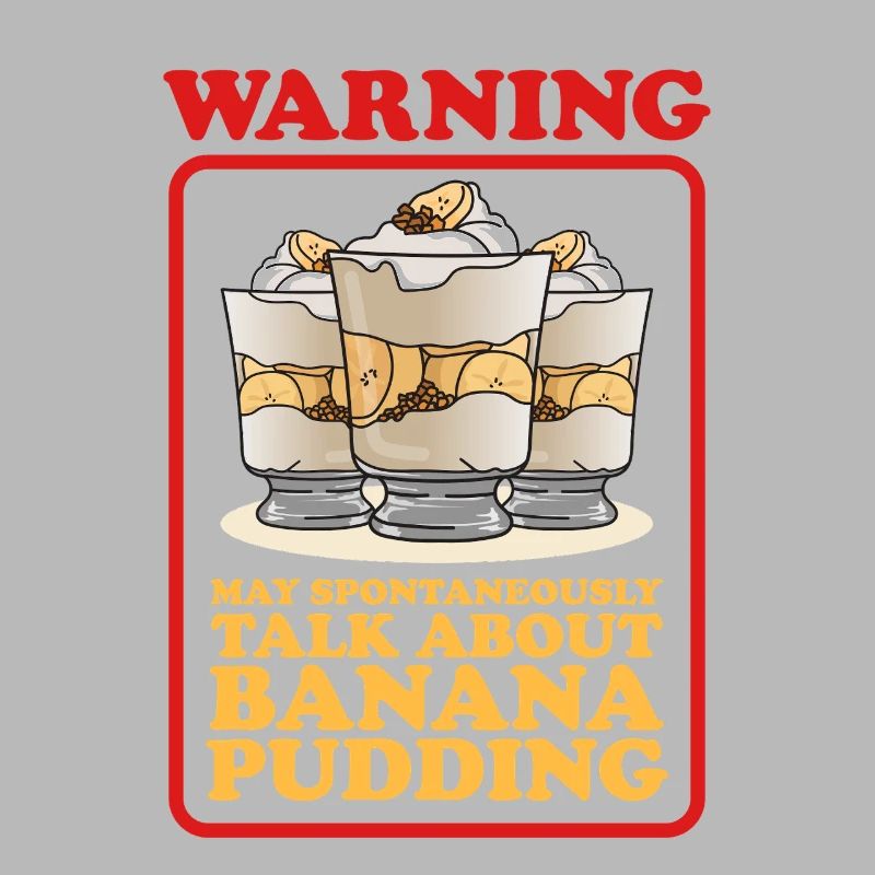 Pudding à la banane Cadeaux de pudding à la banane