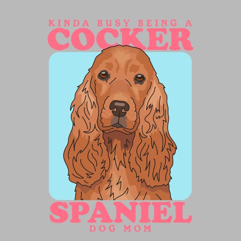 Cocker Spaniel Maman Cocker Spaniel Cadeau