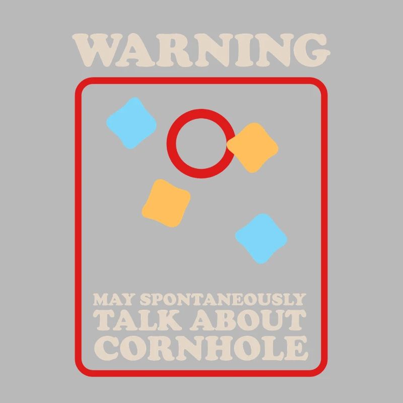 Cornhole Player Blind Hole Bean Bag Gift