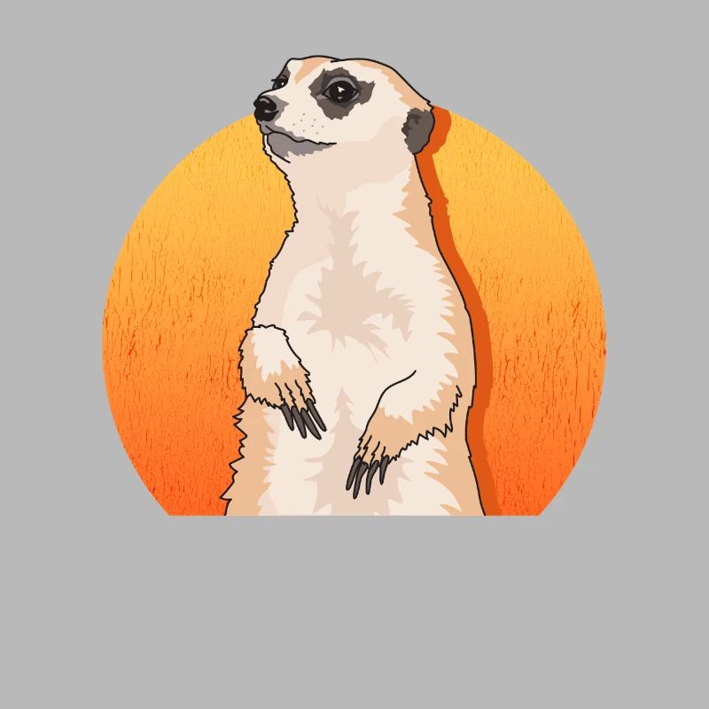 Erdmännchen süßes Erdmännchen Geschenke