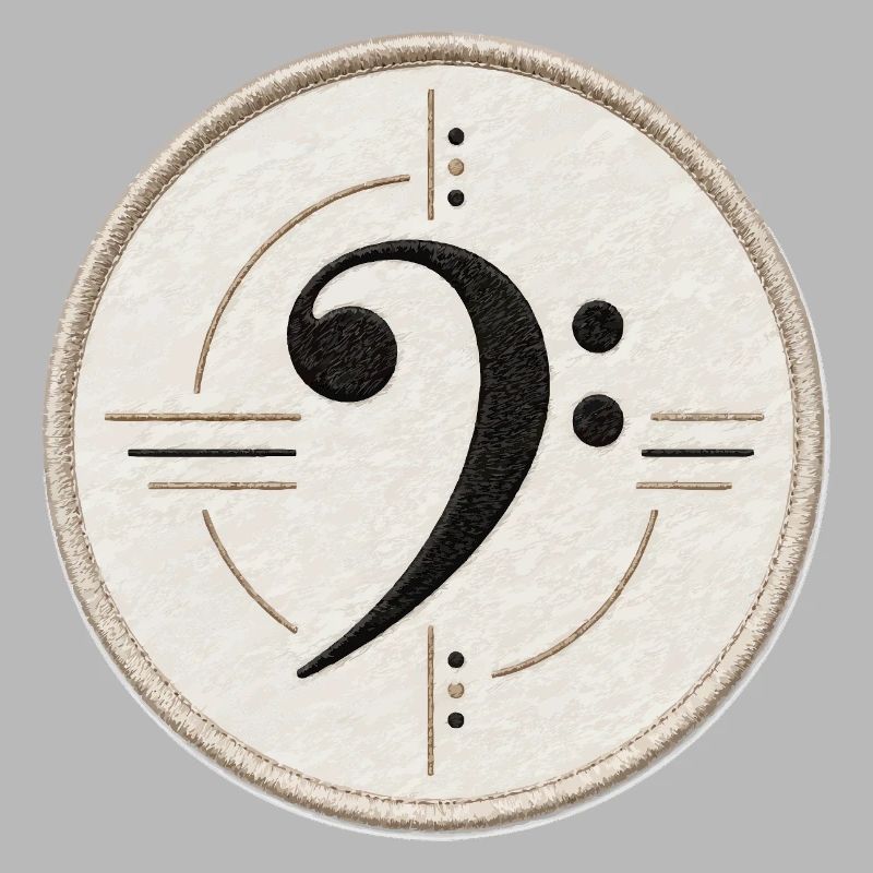 Bass clef on patch