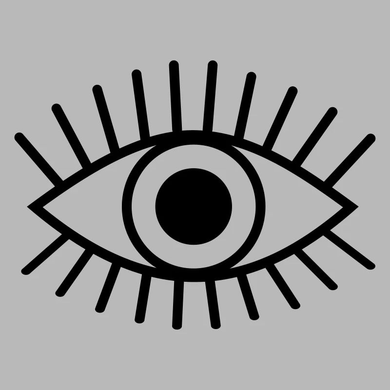 Eyelashes eye look stroke drawing