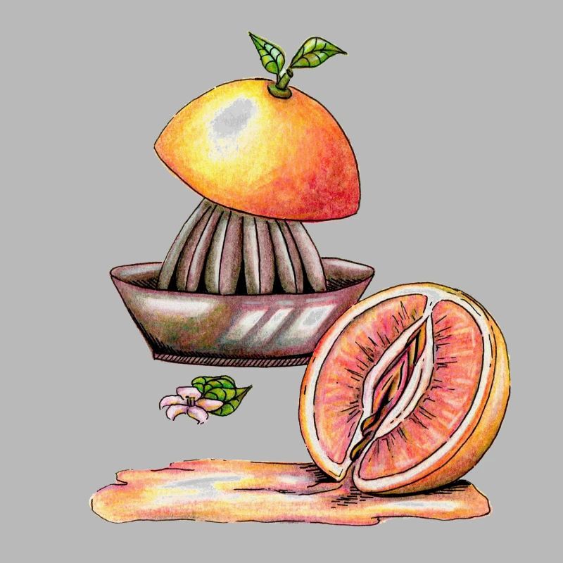 Vulva Grapefruit