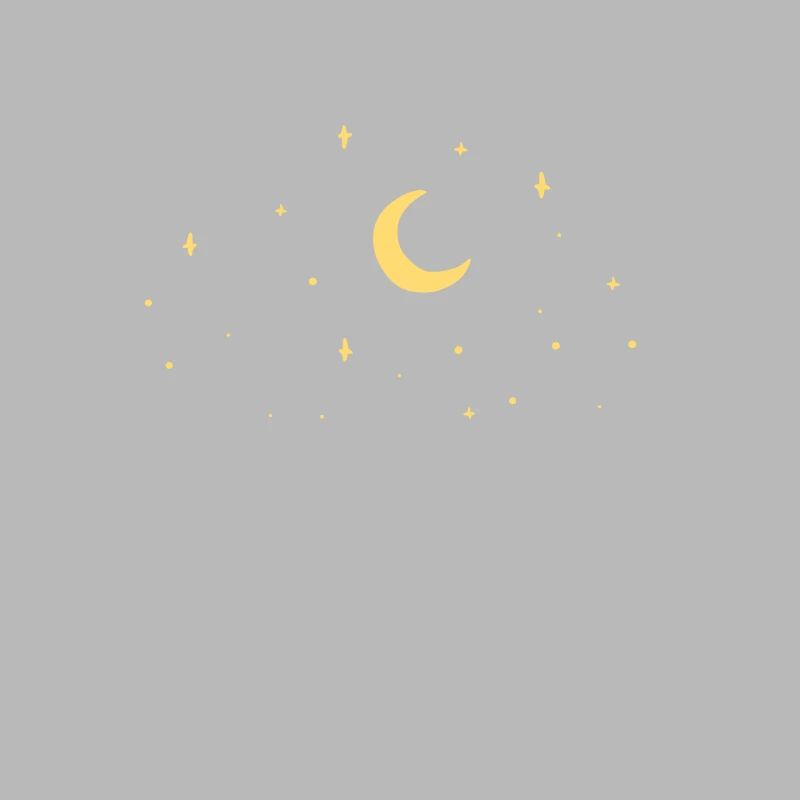 Mystical starry sky