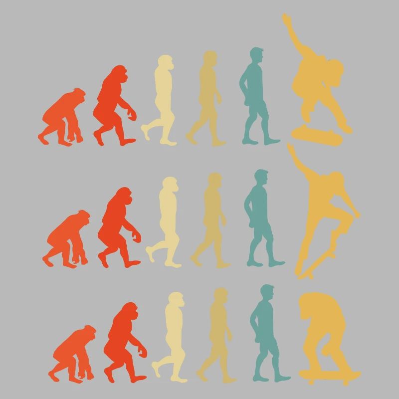 Skateboard Evolution Cadeau