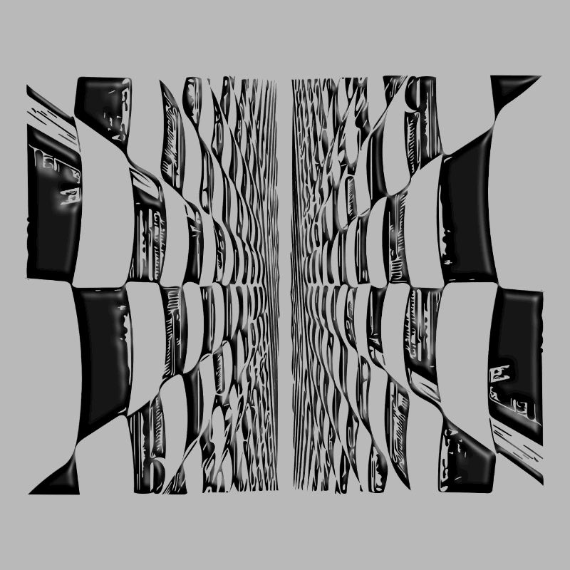 Abstract Vintage Lines Pattern