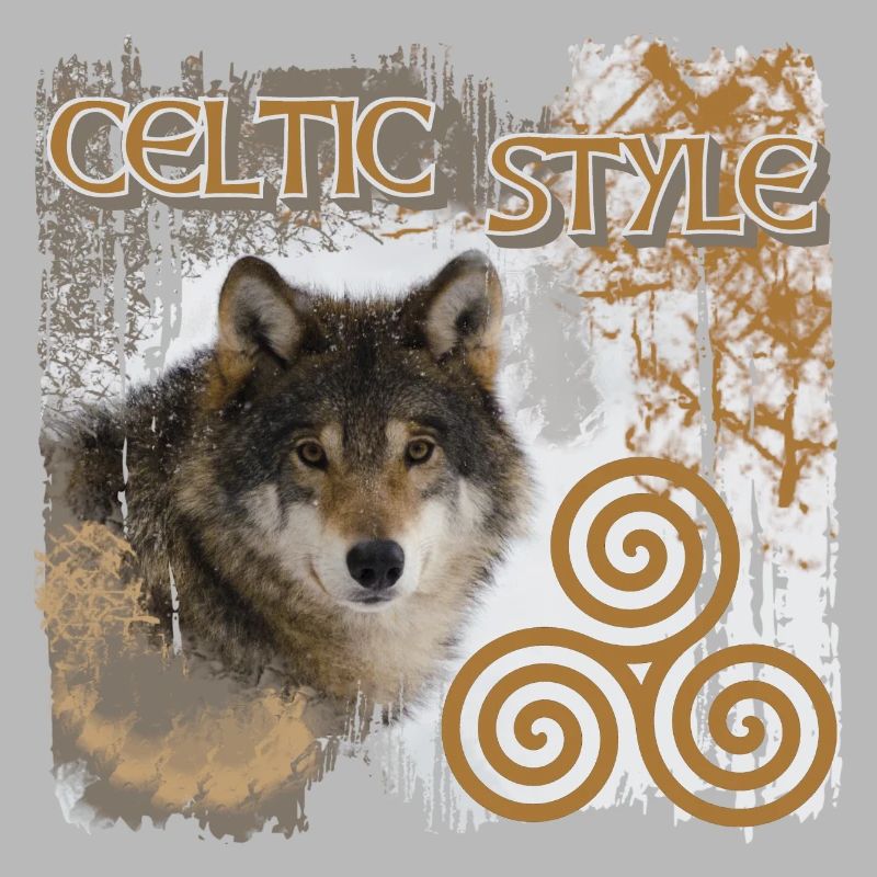 celts 9 with wolf and triskele