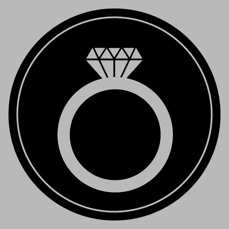 Wedding Rings Symbol Circle