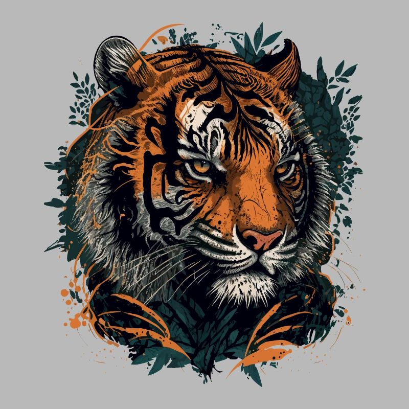 A Tiger Digital Illustration