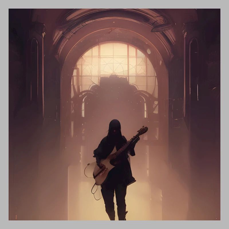 Guitariste solitaire