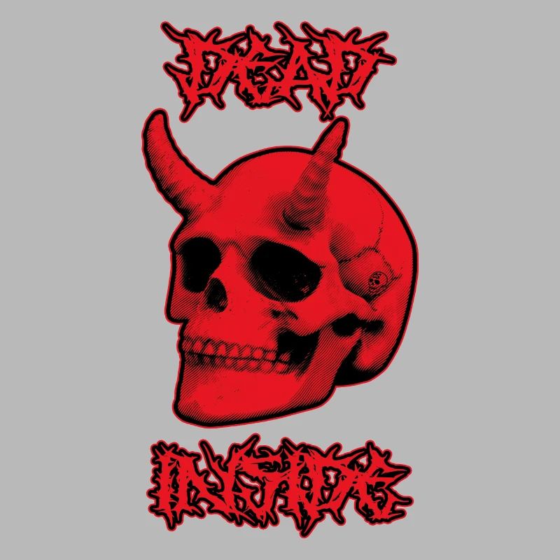 Devil Skull Dead Inside