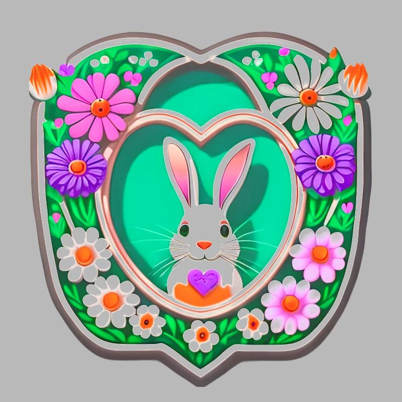 Easter Bunny Easter Bunny Flowers