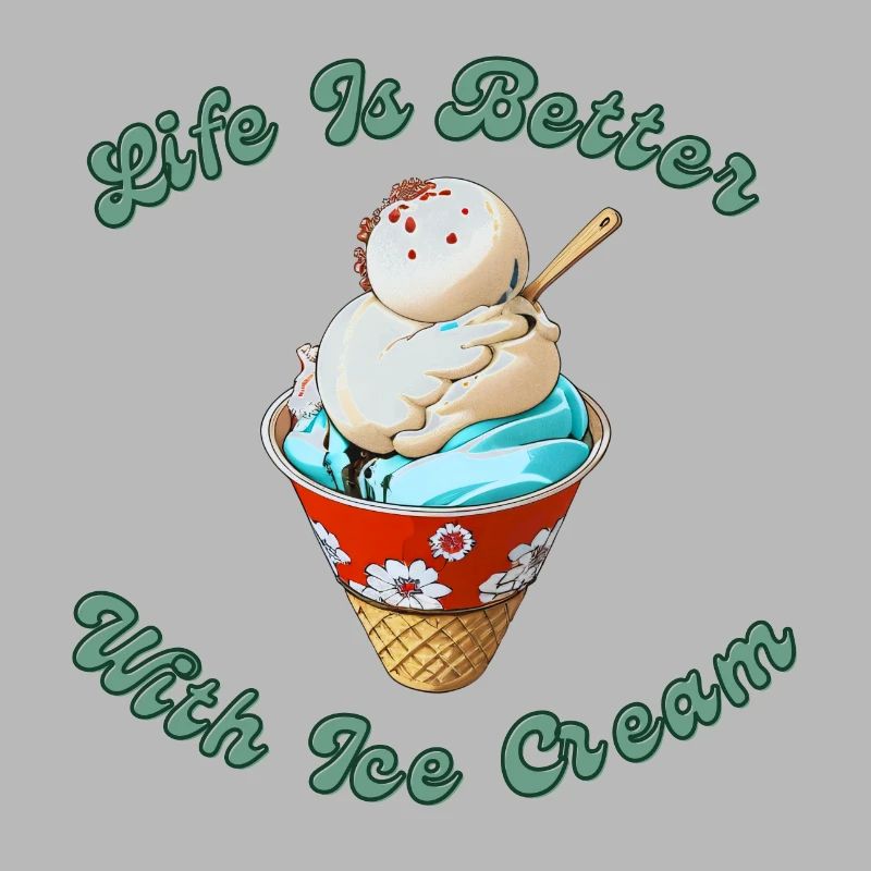Mit Eis ist das Leben besser