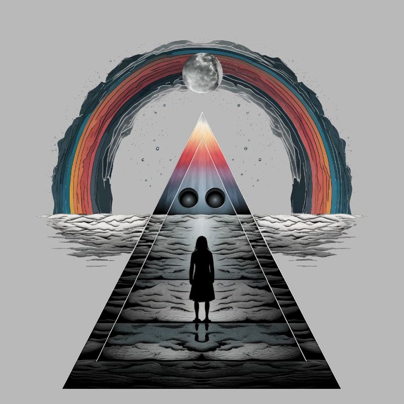 Pyramide arc-en-ciel Clair de lune Tango Dodgy