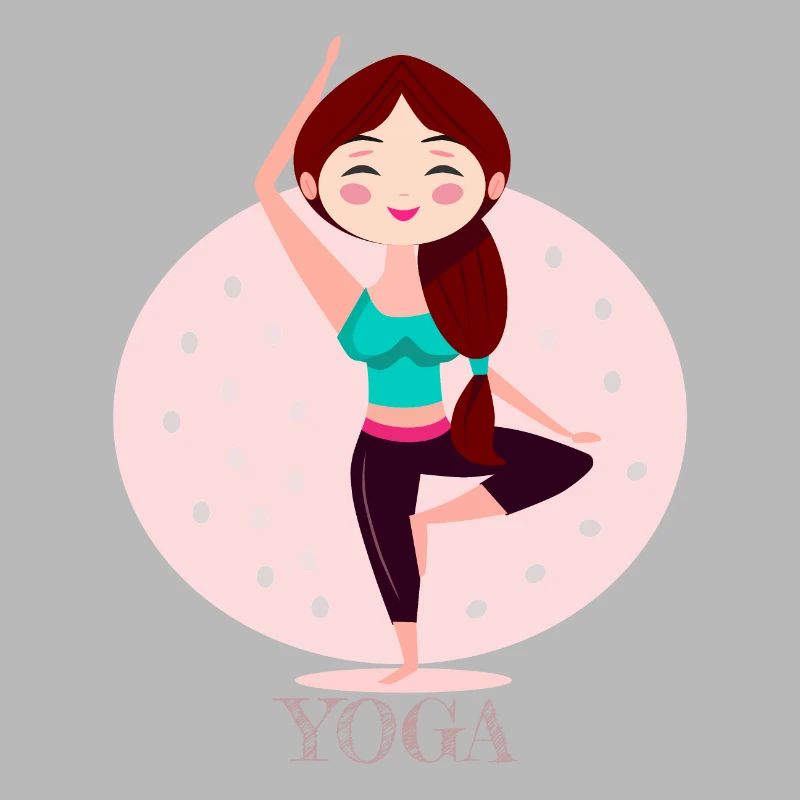 Yoga-Mädchen