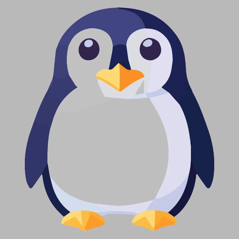Pinguine schwarz weis