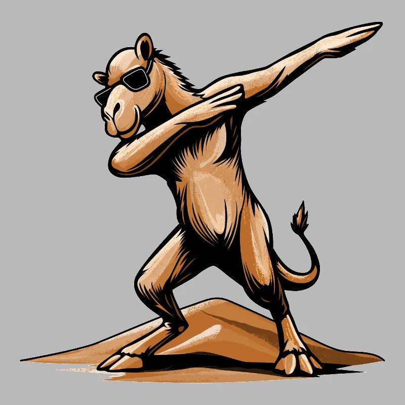 Cool Dab Dance Dromedary – Desert Fun in Dubai