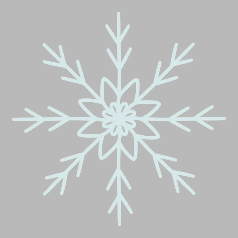 Conception élégante de motif de flocon de neige