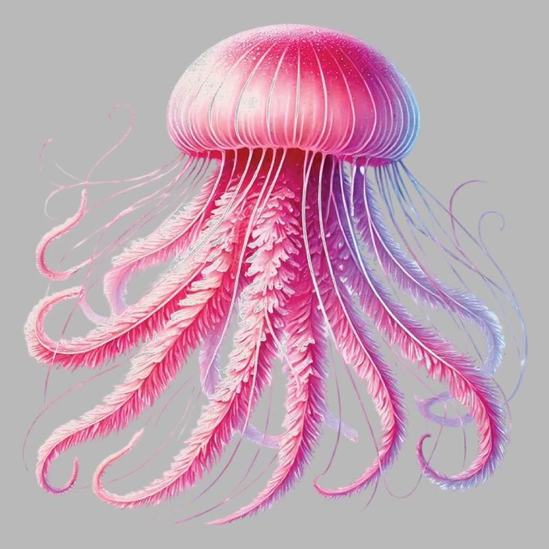 Méduse Créatures de la mer Carnaval Tentacules Méduse de feu