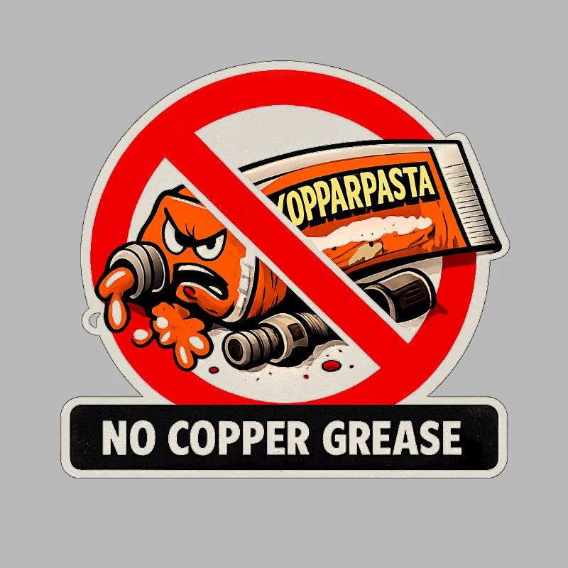 No copper paste