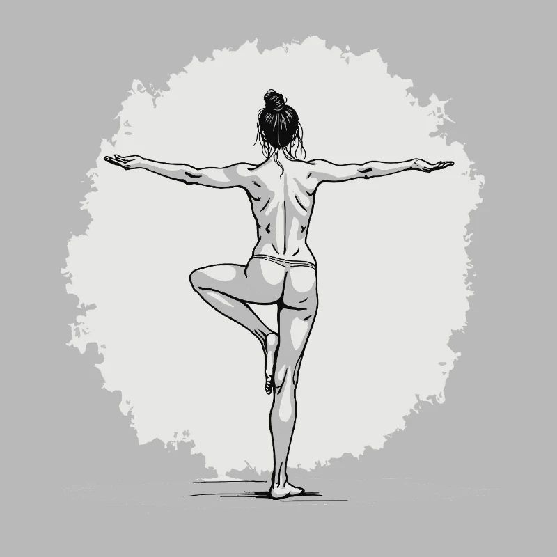 Yoga Exercice, Équilibre, Pleine Conscience et Relaxation