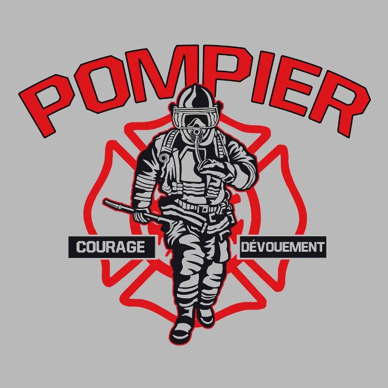 FIREFIGHTER courage dedication