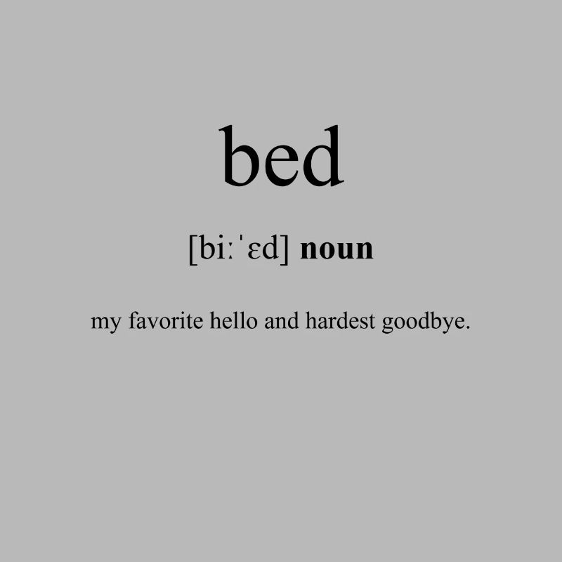 Bed Definition Dictionary
