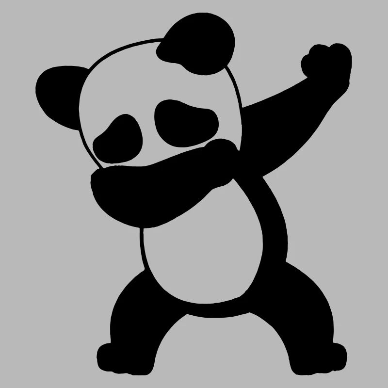 Tamponner Panda Bear Danse