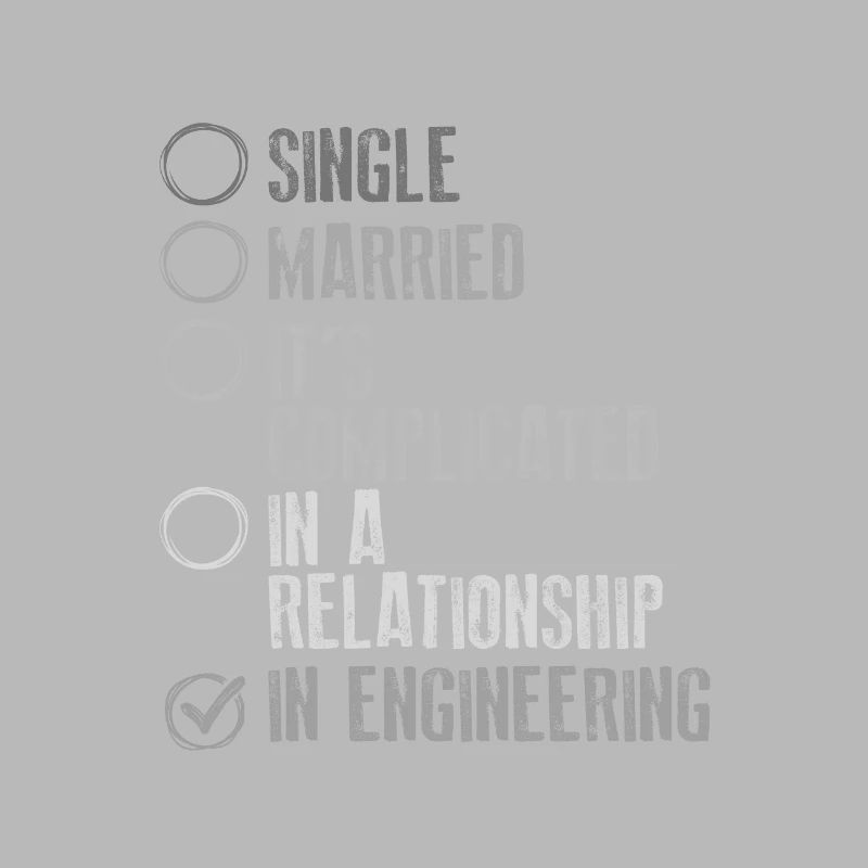 Engineer Gift It's Complicated In Engineering