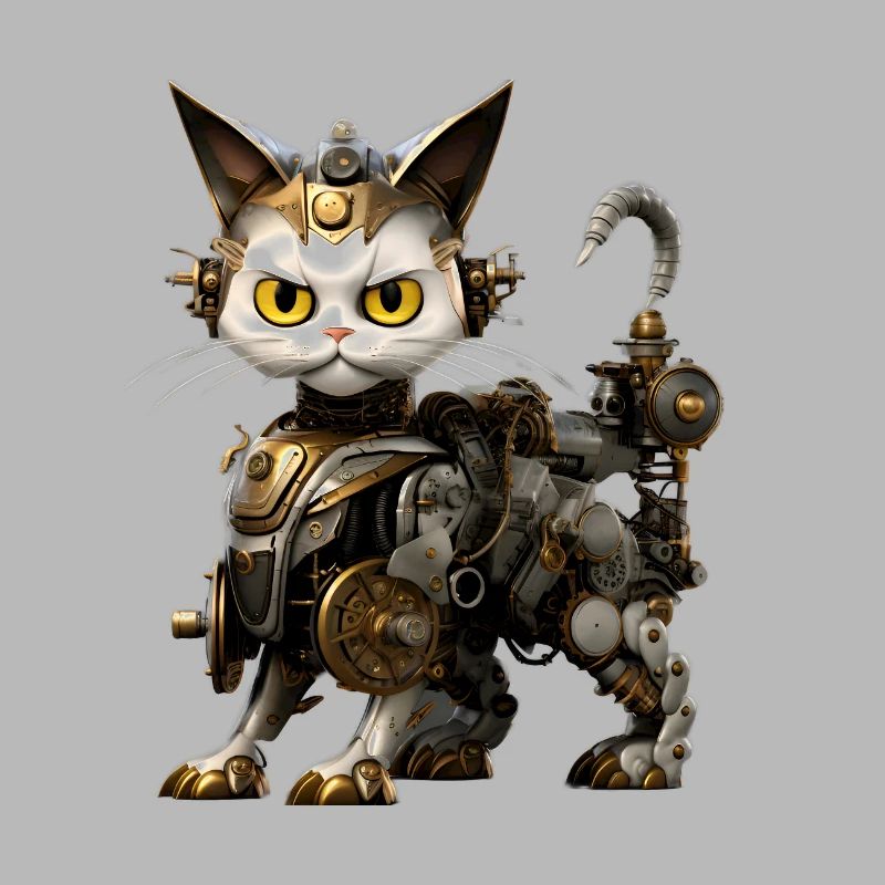 Chat Steampunk