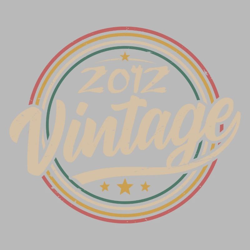 2012 Vintage 2012 Geburtstagsgeschenk - Retro Stil 2012