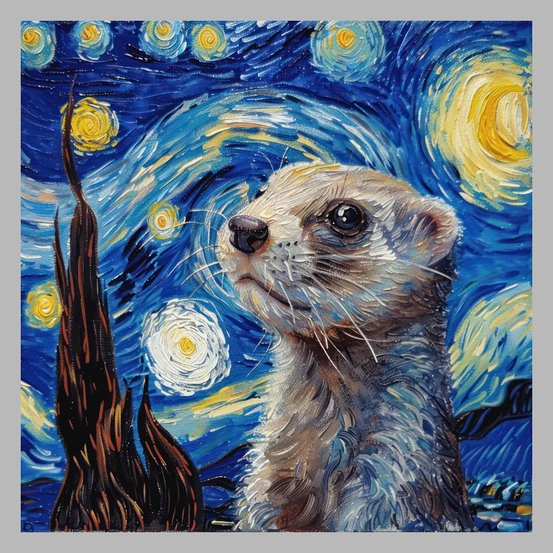 Frettchen, Van Gogh, Geschenk