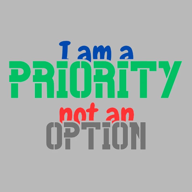 Priority not option