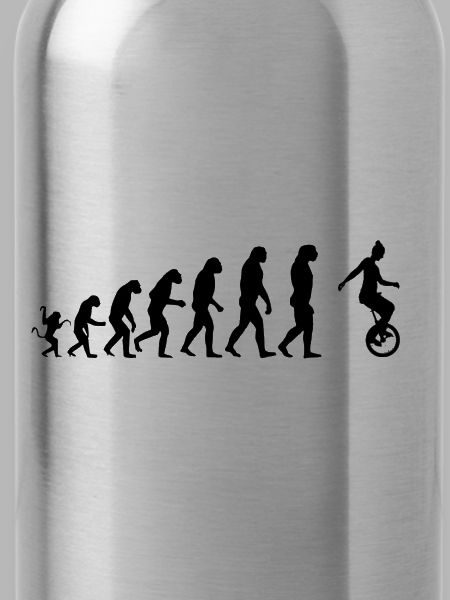Einradfahrer Evolution