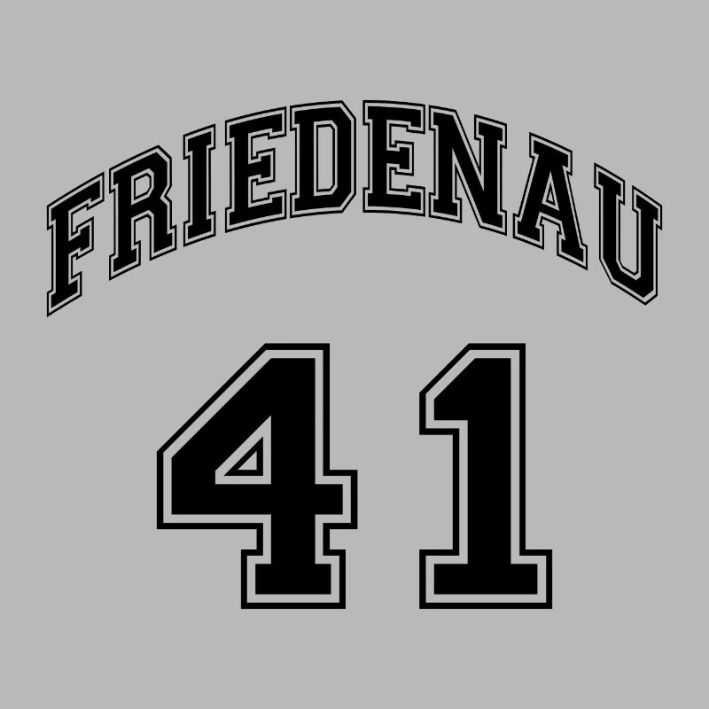 FRIEDENAU 41 Nostalgia Design Code postal du quartier de Berlin