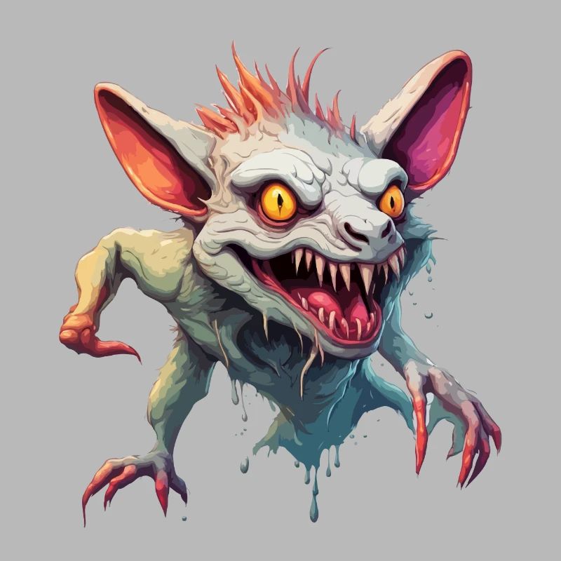 Chupacabra / Créature suceuse / Monstre /Espagne