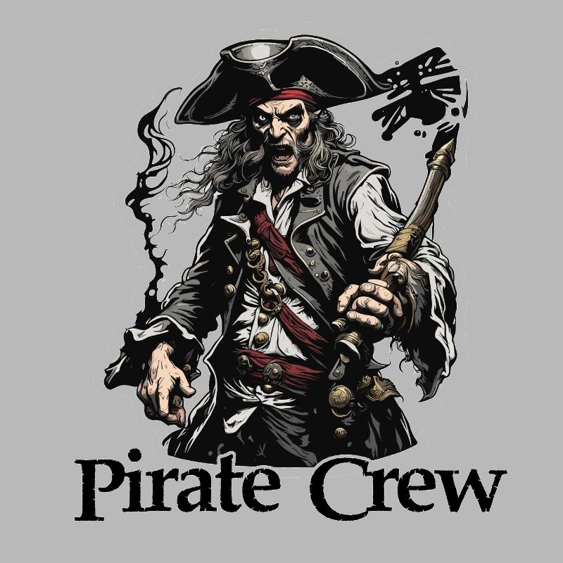 Pirate / Ahoy / Anchor / Captain / Skull / Rum