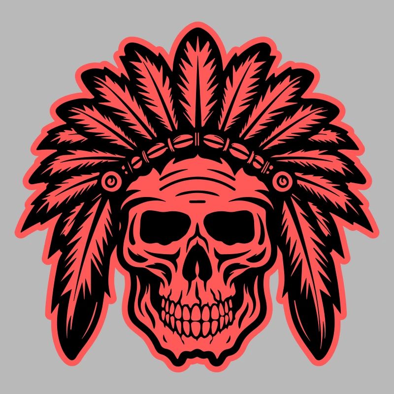 Crâne de chef indien Apache