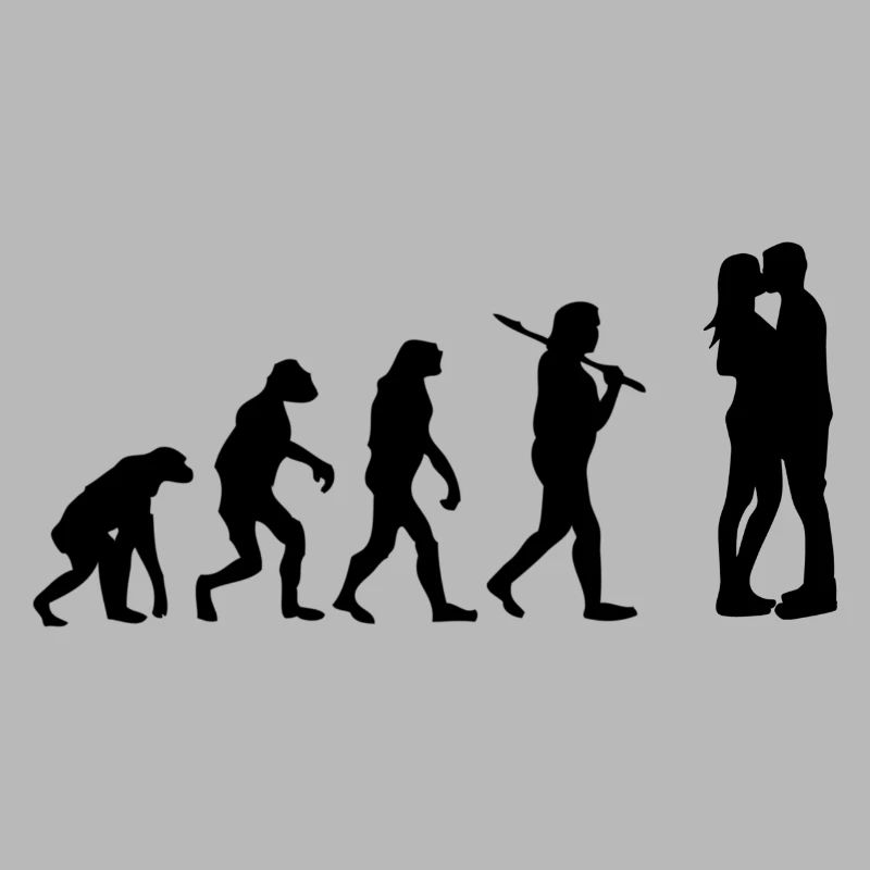 l'évolution de l'amour