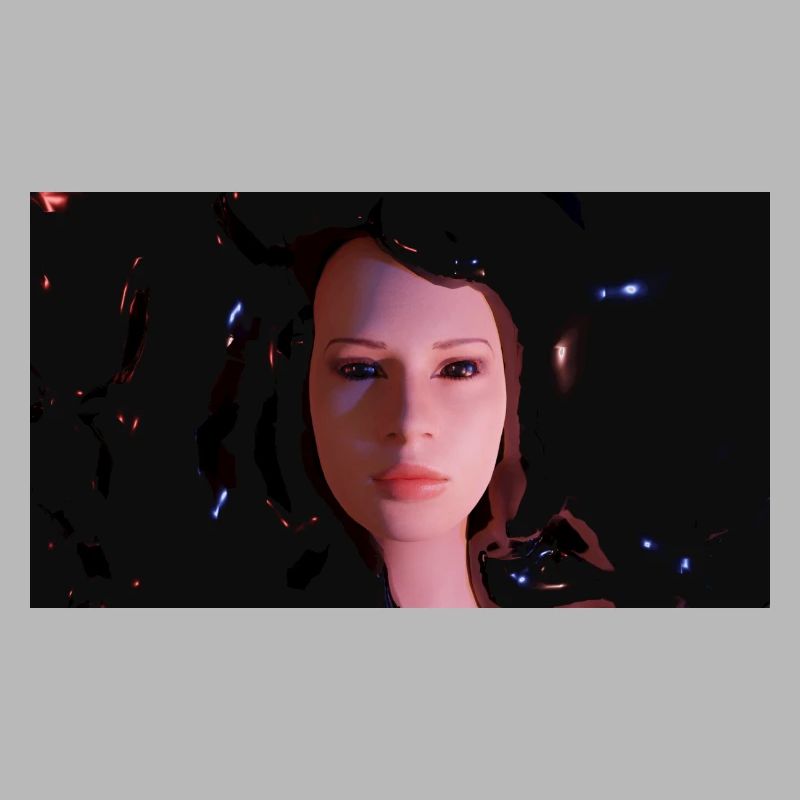 Visage liquide