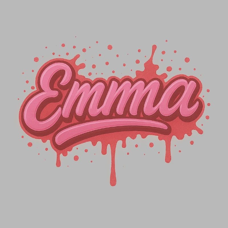 Graffiti Name Emma Gift Ideal Printable