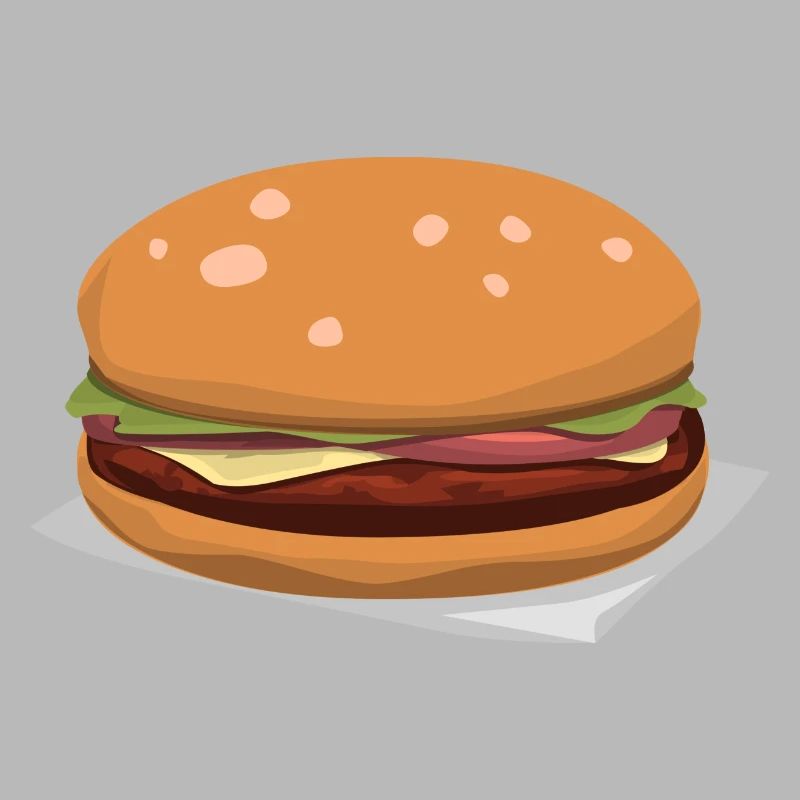 Leckerer Hamburger