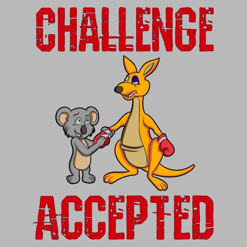 CHALLENGE ACCEPTED - Boxer Känguru + Koala Trainer