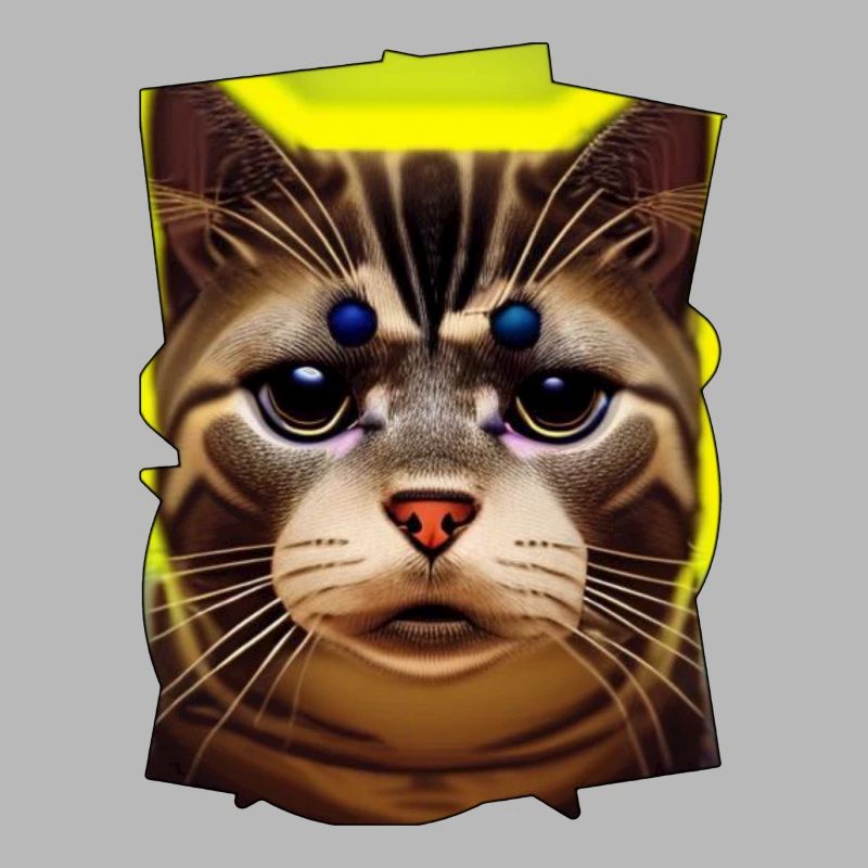 Visage de chat